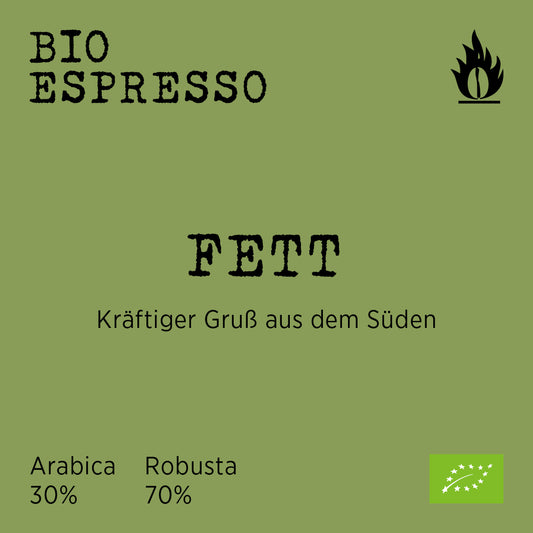 Bio Espresso Blend FETT